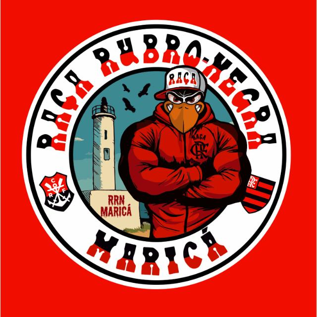 Logo Raça Rubro-Negra Maricá